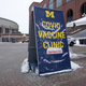 A covid-19 vaccination clinic at the University of Michigan Stadium in Ann Arbor, Michigan, February 10, 2021.